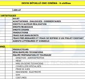 devis production audiovisuelle